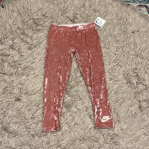 NWT Nike velvet pants size 6x